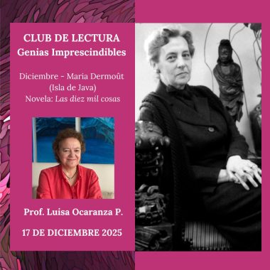 CLUB DE LECTURA: Genias Imprescindibles. Diciembre - Maria Dermoût