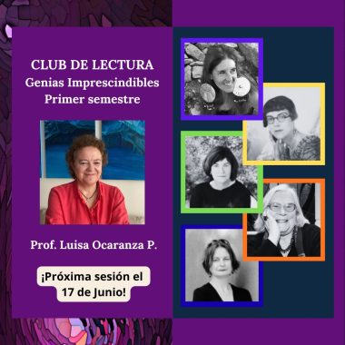 CLUB DE LECTURA: Genias Imprescindibles-Primer semestre