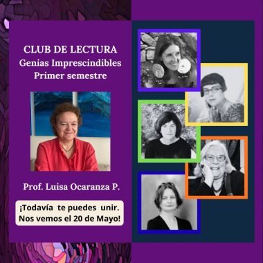 CLUB DE LECTURA: Genias Imprescindibles-Primer semestre
