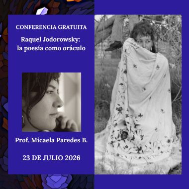 CONFERENCIA GRATUITA - Raquel Jodorowsky: la poesía como oráculo