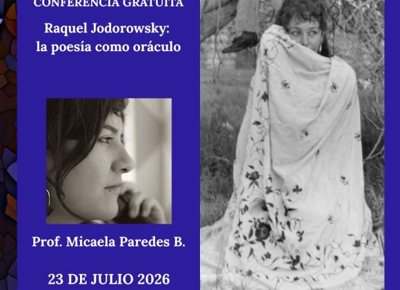 CONFERENCIA GRATUITA – Raquel Jodorowsky: la poesía como oráculo