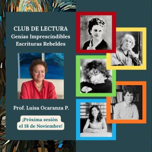 CLUB DE LECTURA: Genias Imprescindibles. Escrituras Rebeldes